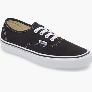 Black authentic vans